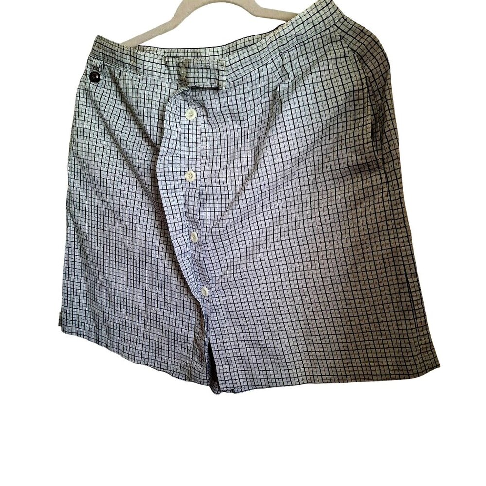 Vtg Liz Claiborne Lizgolf Womens Plaid Golf Shorts